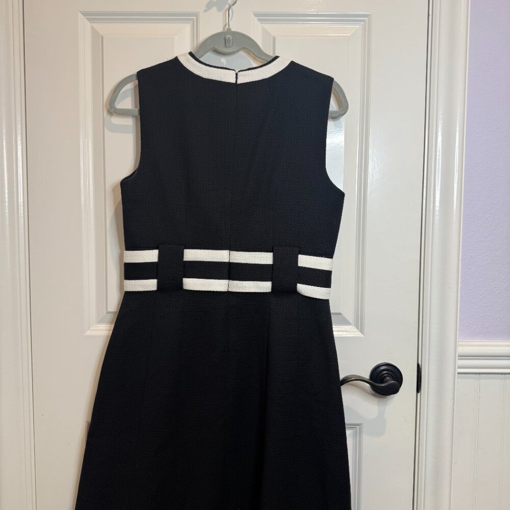 HOBB Jacquie Dress, size 8 Black /Ivory - Picture 14 of 14